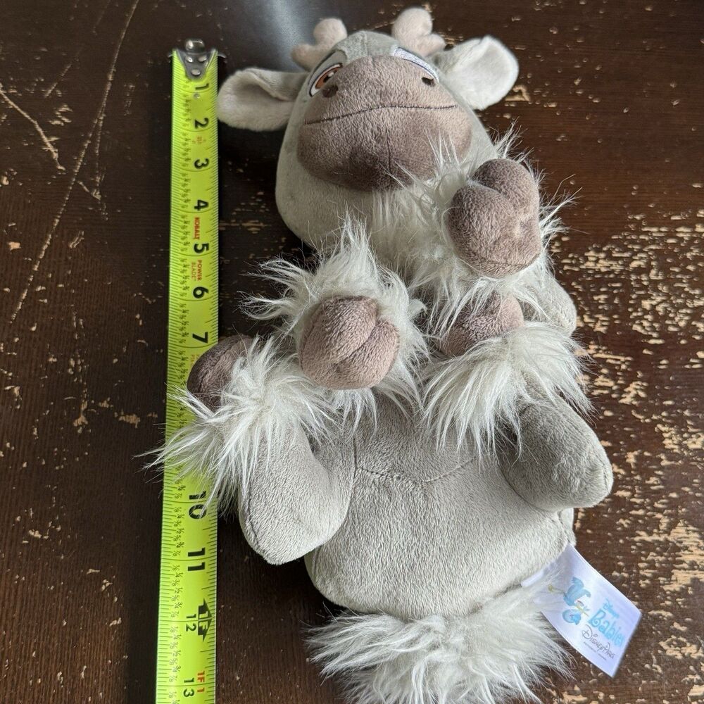 Disney Parks 12” Plush Sven From Frozen Disney’s Babies Authentic Original - Picture 2 of 9